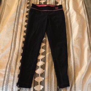 Abercrombie & Fitch Navy Ankle Length Leggings